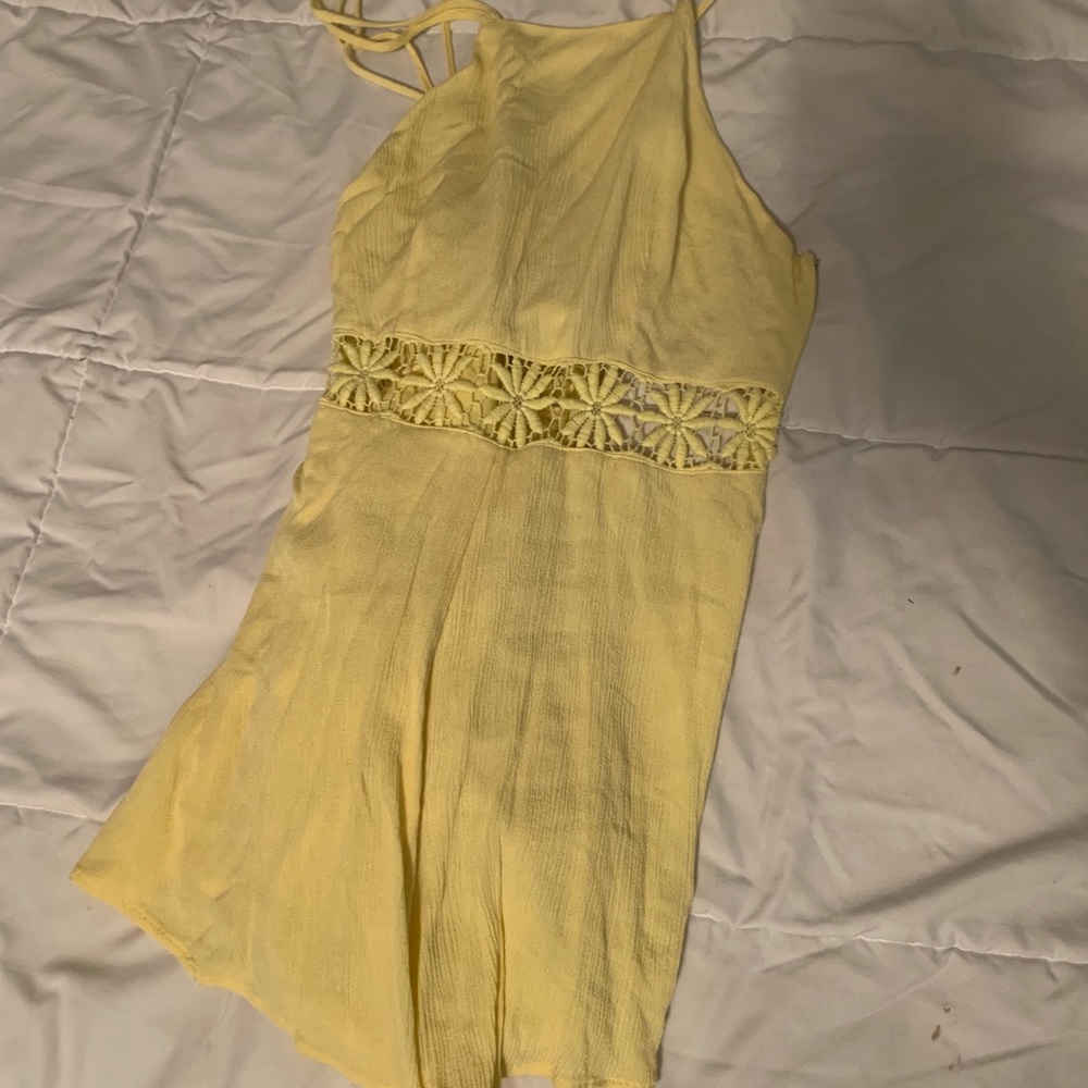 Cute yellow romper